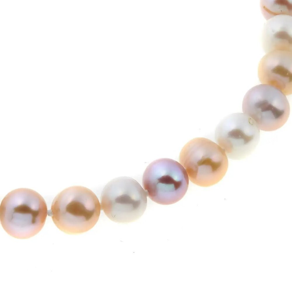 Imperial Pearls 8.39 3mm Multi-color Cultured Pearl Necklace 18" - Picture 2 of 2